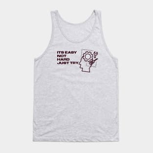 Keep fighting in life and start changing by anything Tank Top